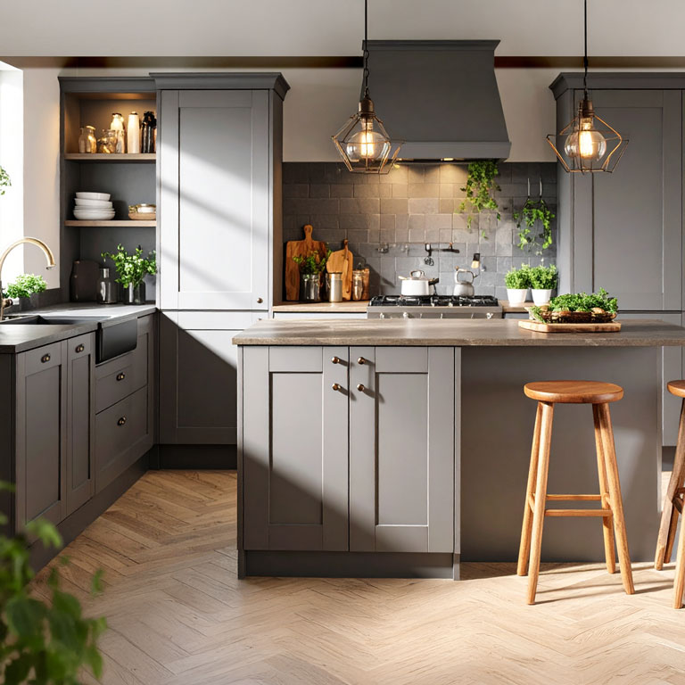 essence-grey-kitchen-square2 essence grey shaker kitchen