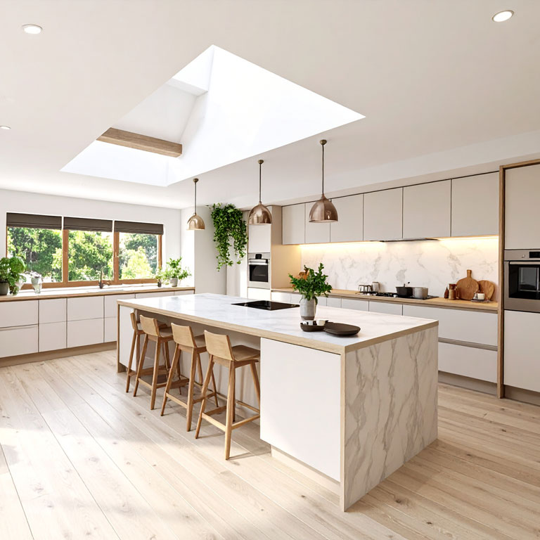 essence white kitchen